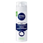 Пена для бритья, Nivea (Нивея) 200 мл арт. 81720 Мен для чувствительной  кожи успокаивающая