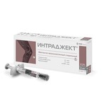 Интраджект, 2.2% 2 мл 1 шт средство для замещения синовиальной жидкости шприц