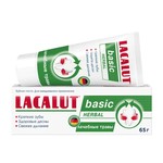 Зубная паста, Lacalut (Лакалют) 65 г бейсик хербал