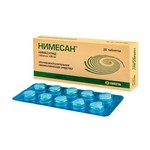 Нимесан, таблетки 100 мг 20 шт