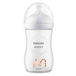 Бутылочка для кормления полипропилен, Avent (Авент) 260 мл SCY903/66 Нейчерал Респонс с силиконовой соской средний поток 1 мес