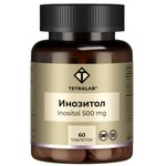 Инозитол 500 мг, Tetralab (Тетралаб) таблетки 900 мг 60 шт