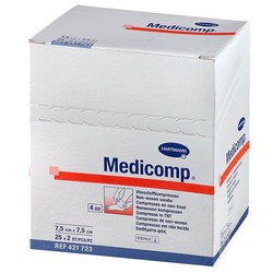 Салфетки стерильные Medicomp из нетканого материала 2х25 шт.