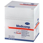 Салфетки стерильные, Medicomp (Медикомп) р. 7.5смх7.5см 2х25 шт арт. 421723 из нетканого материала