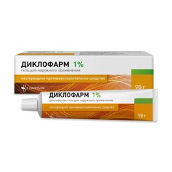 Диклофарм гель д/наружн. прим. 1% 90 г 1 шт.