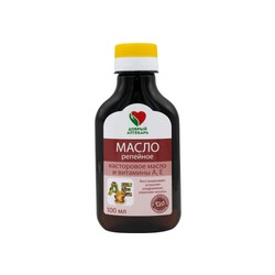 Масло репейное Добрый Аптекарь с касторовым маслом и витаминами А и Е 100 мл