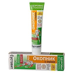 Гель-бальзам Суставит окопник с мумие 125 мл