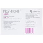 Редуксин форте табл. п/о пленочной 850 мг+15 мг 90 шт.