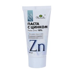 Паста цинковая Мирролла 10% 40 г