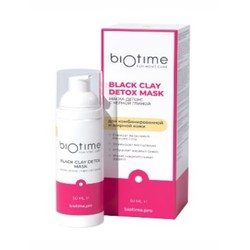 Маска-детокс для лица Biotime For Home Care с черной глиной 50 мл