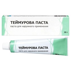 Теймурова паста паста д/наружн. прим. 30 г 1 шт.
