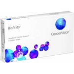 Линзы контактные, Biofinity (Биофинити) 6 шт bc 8.6 (-1.00)