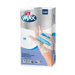 Перчатки хозяйственные виниловые, Dr. Max (Доктор Макс) р. M 100 шт CH-144-W100-M01