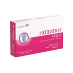 Новиган Леди, таблетки покрытые оболочкой пленочной 80 мг+400 мг 10 шт