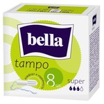 Тампоны, Bella (Белла) 8 шт супер без апликатора