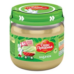 Пюре Сады Придонья кабачок без сахара с 4 мес 80 г