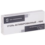 Уголь активированный-УБФ, таблетки 250 мг 20 шт