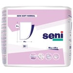 Пеленки гигиенические, Seni (Сени) р. 60смх90см 30 шт софт бейсик