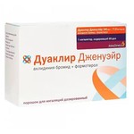 Дуаклир Дженуэйр, порошок для ингаляций дозированный 340 мкг+11.8 мкг/доза 60 доз