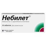 Небилет, таблетки 5 мг 14 шт