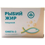 Рыбий жир, Планета Здоровья капсулы 0.37 г 100 шт пищевой омега-3