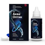 Раствор для ухода за контактными линзами, АкваОптик 60 мл многофункциональный