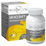 Инозит + Фолиевая кислота, Neoвитэль капсулы 520 мг 120 шт