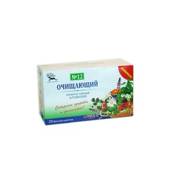 Чайный напиток Алтайский сбор №12 Очищающий 20 шт. ф/пак. 1.5 г
