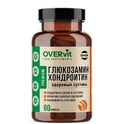 Глюкозамин + Хондроитин OVERvit БАД 60 шт. капс.