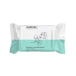 Туалетная бумага влажная Softlife Премиум 40 шт.