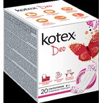 Прокладки женские ежедневные, Kotex (Котекс) 20 шт ультратонкие ДЕО