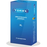 Презервативы, Torex (Торекс) 12 шт увеличенного размера гладкие