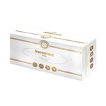 Салфетки бумажные, Inseense (Инсинс) 150 шт двухслойные белые картон. коробка