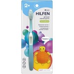 Зубная щетка для детей, Hilfen (Хилфен) мягкая 2+ голубая