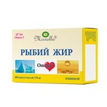 Рыбий жир, капсулы 0.37 г 200 шт Мирролла пищевой