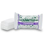 Салфетки стерильные марлевые, р. 14смх16см 10 шт 32 г/м кв. двухслойные