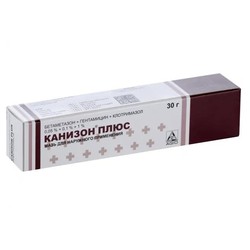 Канизон плюс мазь д/наружн. прим. 30 г 1 шт.