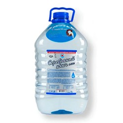 Вода минеральная Серебряный ключ плюс негазированная питьевая 5 л ПЭТ
