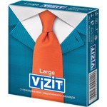 Презервативы, Vizit (Визит) 3 шт увеличенного размера