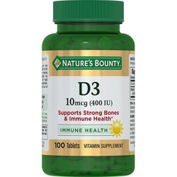 Витамин Д3 400 МЕ Nature's Bounty 100 шт. табл. 250 мг