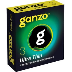 Презервативы Ganzo Ультра Син ультратонкие 3 шт.
