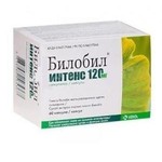 Билобил интенс 120, капсулы 120 мг 20 шт