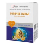 Горячее питье, Сердце континента порошок 10 г 10 шт с экстрактом имбиря со вкусом апельсина