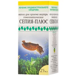 Сепия-плюс капли д/приема внутрь гомеоп.