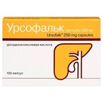 Урсофальк, капсулы 250 мг 100 шт