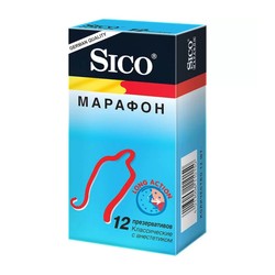 Презервативы Sico марафон 12 шт.
