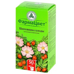Шиповника плоды сырье 50 г 1 шт.