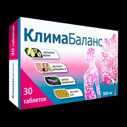 КлимаБаланс БАД к пище 30 шт. табл. 500 мг