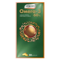 Омега-3 60% ComForte 30 шт. капс. 1300 мг