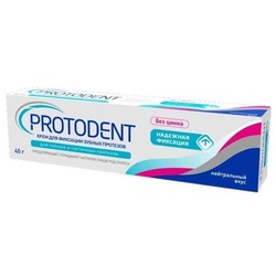 Крем для фиксации зубных протезов Protodent